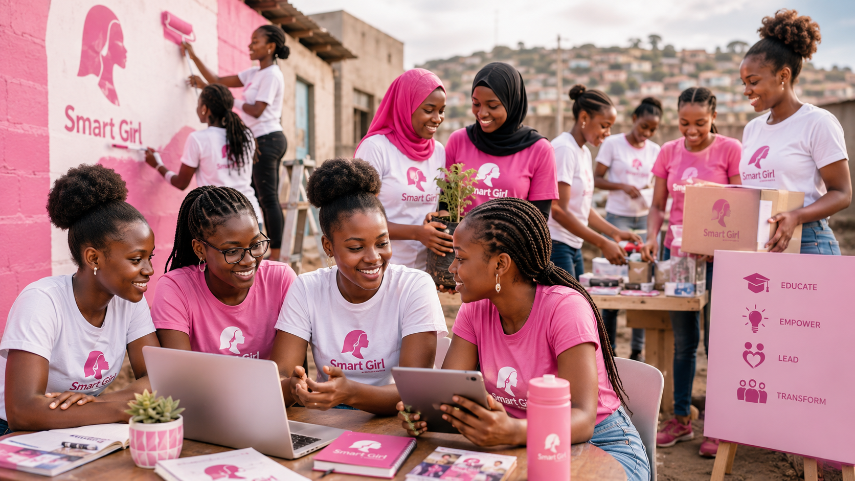 Smart Girl Networks empowering African girls and youth